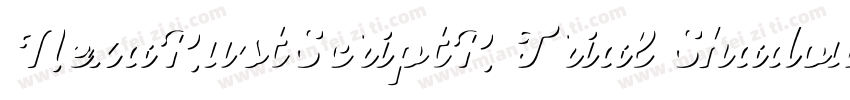 NexaRustScriptR Trial Shadow字体转换